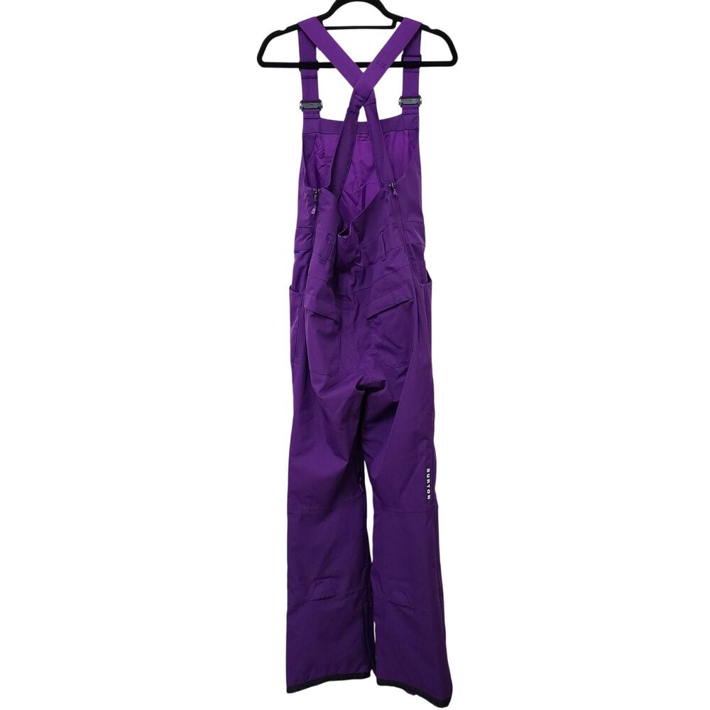 NWT Burton Women's Avalon Bib Snow Snowboard Ski Pants Size S Imperial Purple - Picture 3 of 16